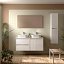 Mueble de baño Noja suspendido 2 cajones y 2 puertas sobre encimera de Salgar
